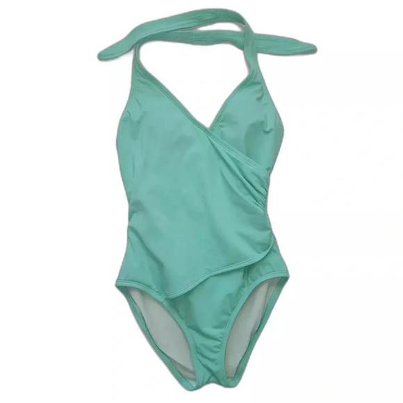Anne Cole One Piece Swimsuit with Modern Ruching - Picture 1 of 6